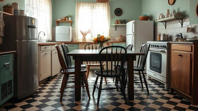 affordable vintage kitchen tables