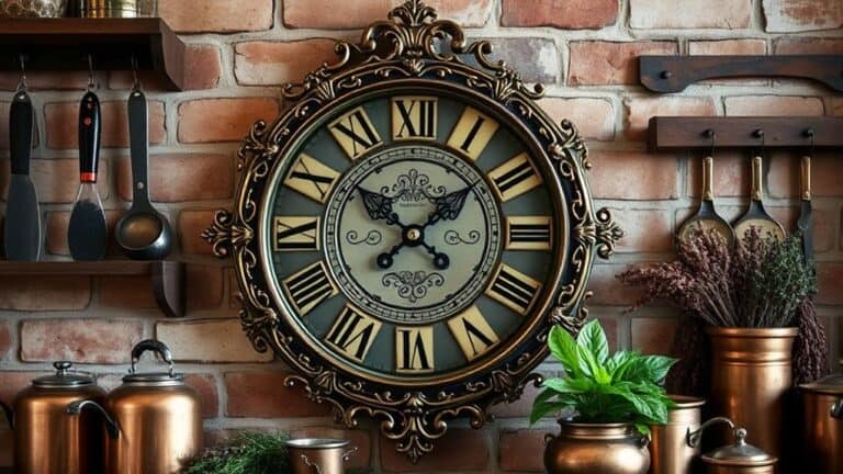 antique clocks for kitchens