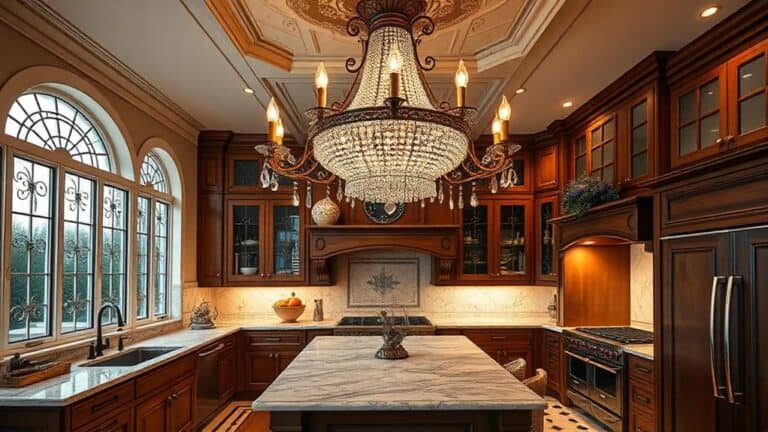antique inspired chandelier designs elevation