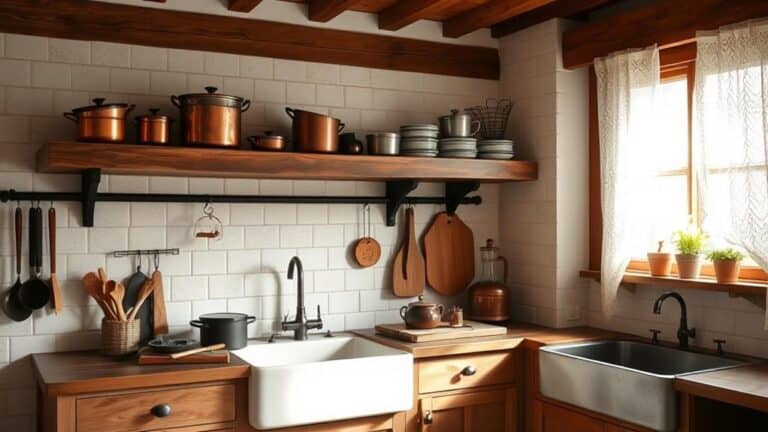 charm vintage kitchen decor