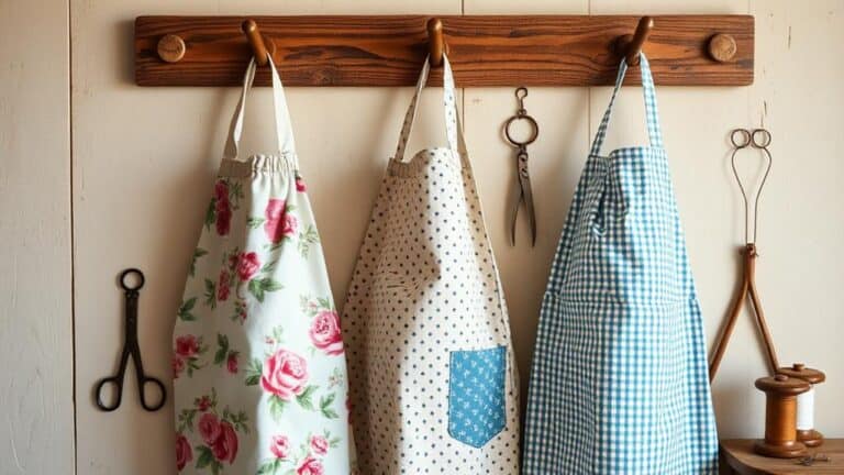 charming handmade vintage aprons