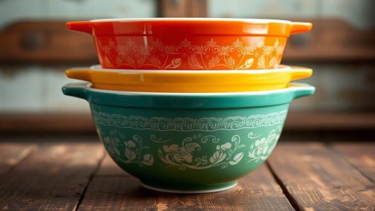 collectible retro mixing bowls