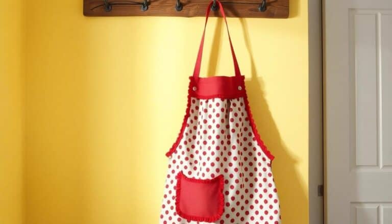 diy retro kitchen aprons