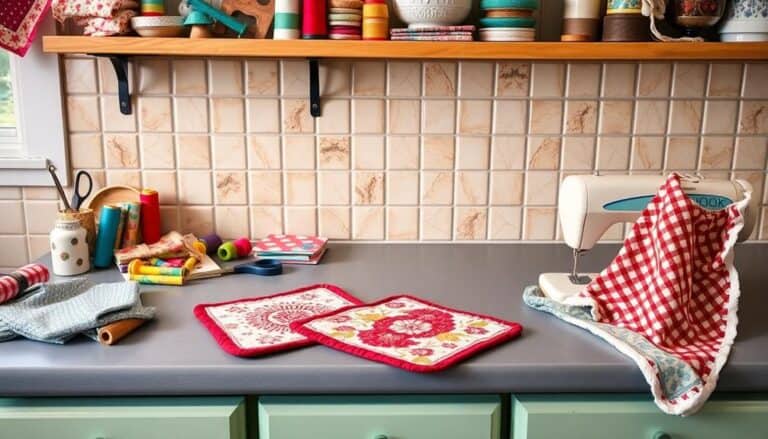 diy retro kitchen crafts guide