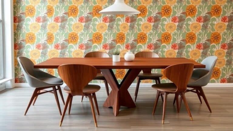 elevate home with retro dining