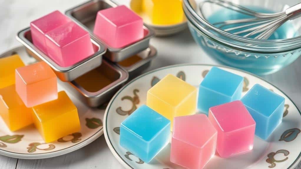 making gelatin mixture