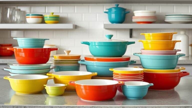 mid century modern bakeware collections