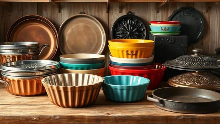 nostalgic collectible bakeware pieces