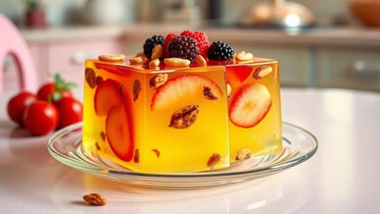 nostalgic fruit nut jello