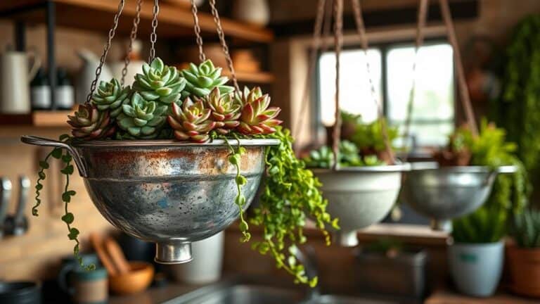 repurposing vintage kitchen items
