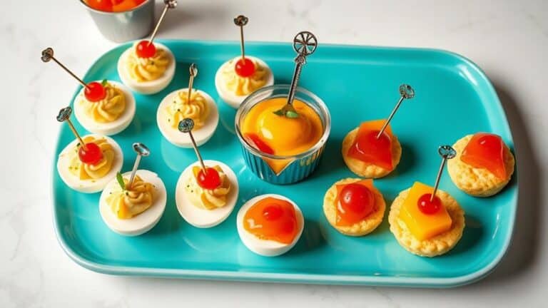retro appetizers entertaining enhancements