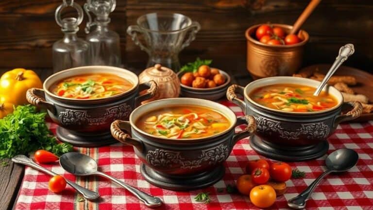 retro inspired classic winter soups