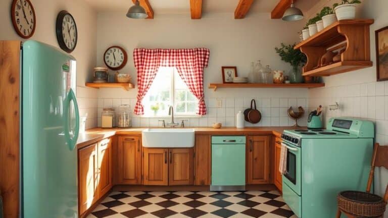retro kitchen makeover upcycling wood