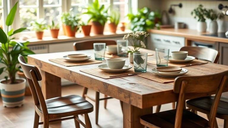 sustainable vintage dining choices