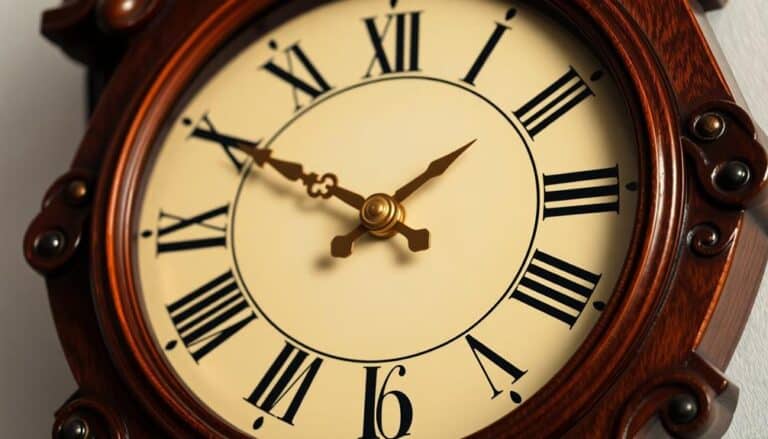 timeless roman numeral clocks
