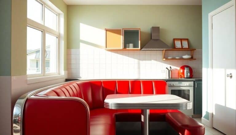 vintage diner seat transformation