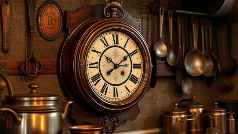 vintage kitchen clock collection