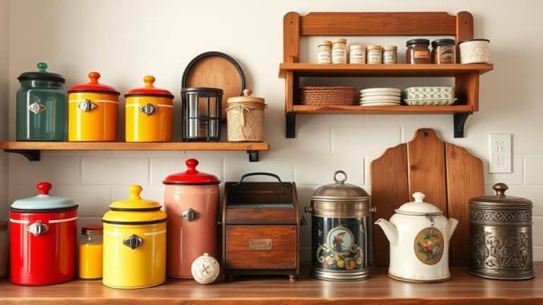 vintage kitchen storage essentials